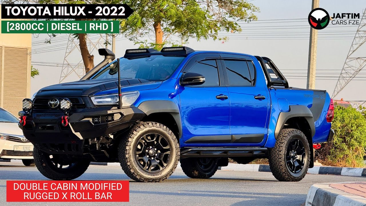 Toyota Hilux Modified Rugged X Kit & Premium Off-Road Setup | Double Cab | 2.8L Diesel Auto | RHD | 4WD video
