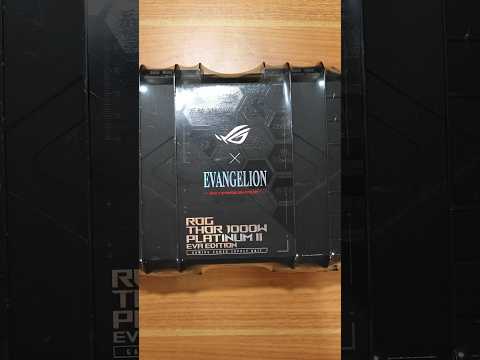 The Coolest PSU | ROG Thor 1000w Platinum II Eva Edition ASMR Unboxing