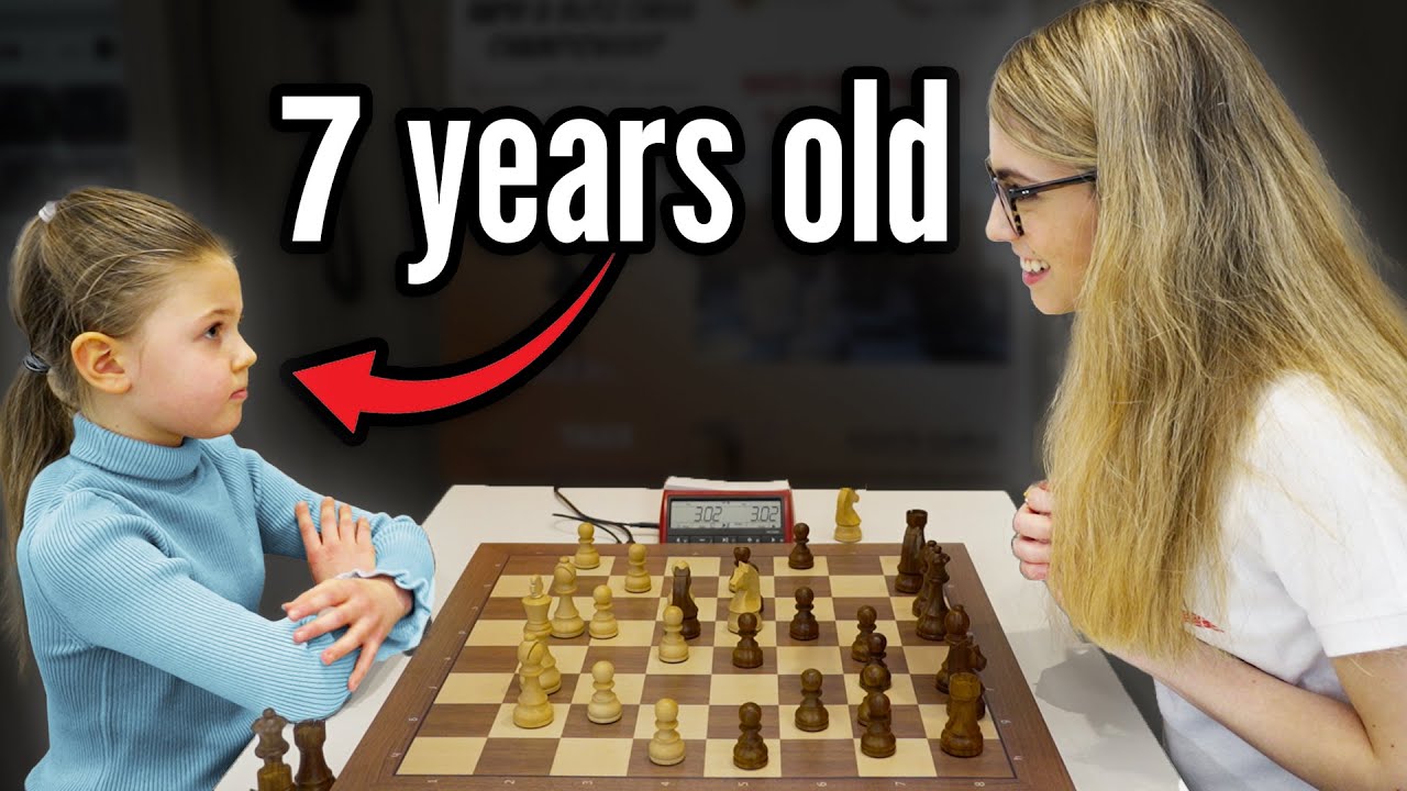 7-Year-Old Girl Leaves Chess Master STUNNED!!!