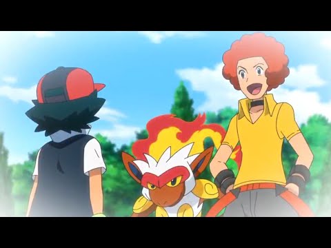 Pokémon Journeys: Ash Remember's Flint English Subbed | Flint Returns |