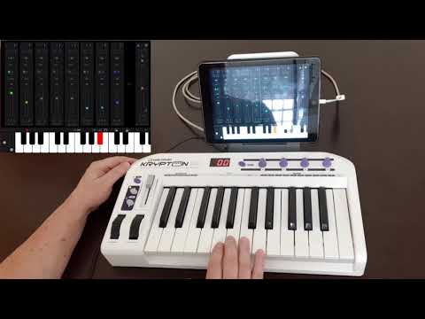 App LayR-Multi Timbral [automatic arranger+solo 3] HQ (iPad5 - Zé Osório)