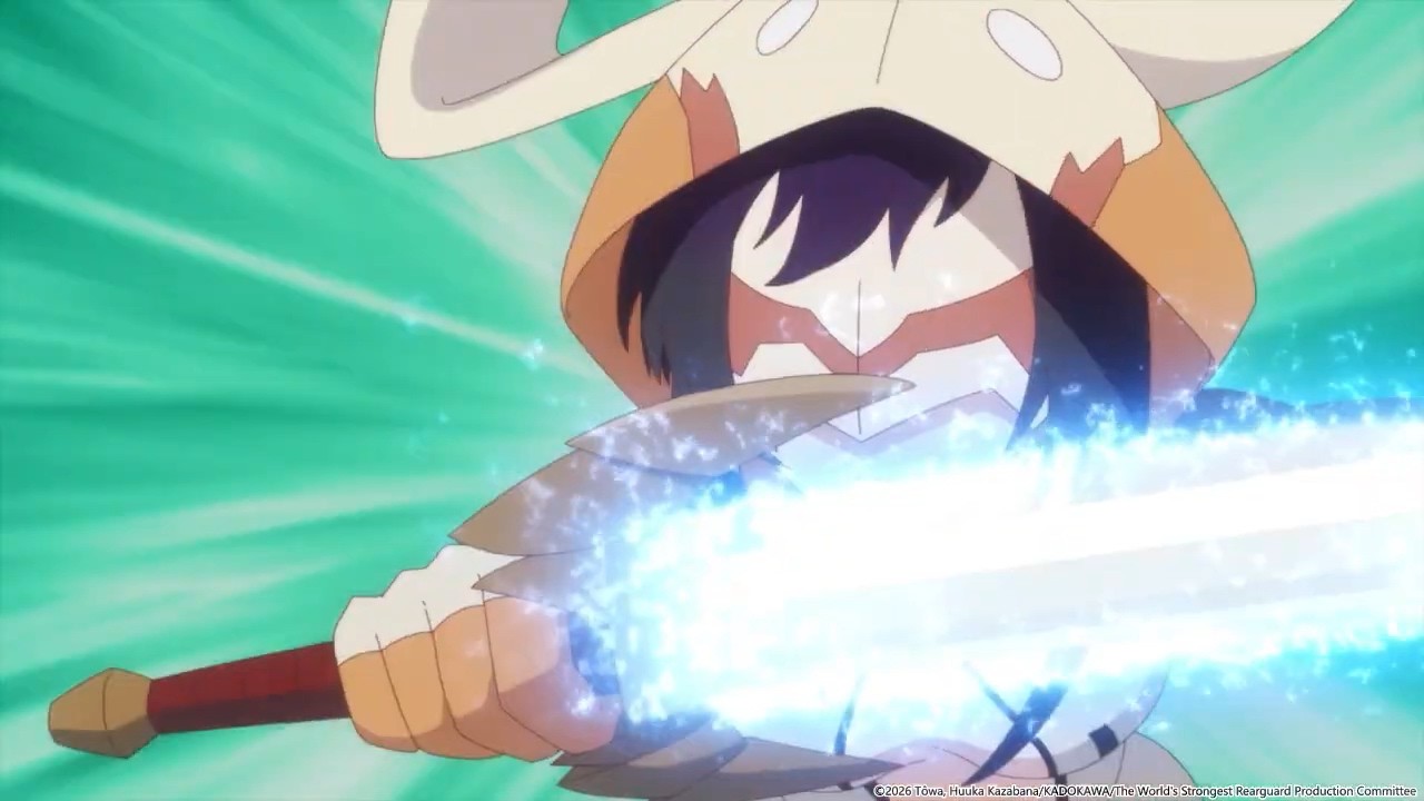 Let's try out the new skill!《The World's Strongest Rearguard》 Anime Highlight