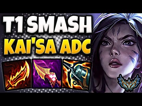 T1 Smash Kaisa vs Xayah [ ADC ] Patch 25.12 Korea Challenger