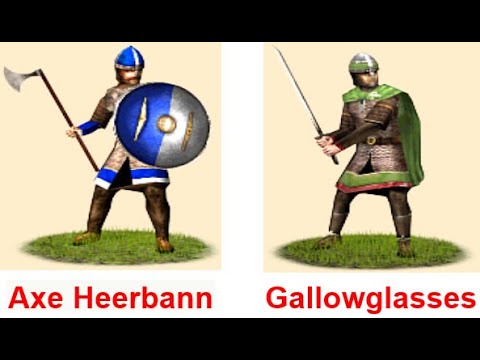 Rome: Total War - Barbarian Invasion 1vs1: Gallowglasses vs Axe Heerbann