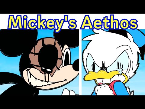 FNF Vs Mickey's Aethos – Donald Duck vs Mickey Mouse Clubhouse + Cutscene (MEESKAMOOSKA)