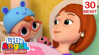 Download lagu Ibu Sakit Cepat Sembuh Ya! | Little Angel Bahasa Indonesia | Kartun Anak mp3