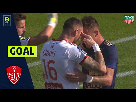 Goal Irvin CARDONA(90'+4 - STADE BRESTOIS 29)DIJON FCO - STADE BRESTOIS 29 (0-2)2020/2021