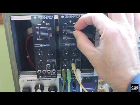G-Storm Electro SH2-VCF 8HP Eurorack Roland SH-2 Lowpass Filter Adaptation image 5