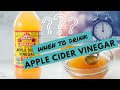When To Drink Apple Cider Vinegar For WEIGHT LOSS My Tips For Best Results