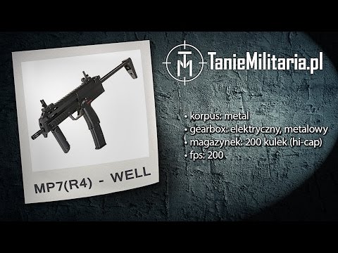 MP7 (R4) FIRMY WELL - TANIEMILITARIA.PL