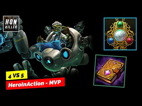 HoN Doctor Repulsor ICON OF THE GODDESS with GRIMOIRE OF POWER - MVP