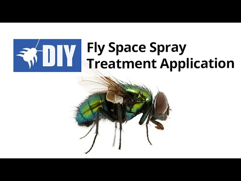  Fly Space Spray Treatment Application Video 