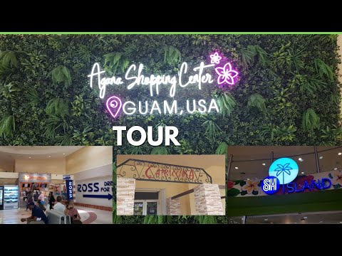 Passeio pelo Centro Comercial Agana
