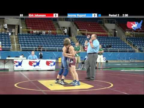 Fargo 2012 88 Round 5: Kirk Johansen (Illinois) vs. Jeremy Nygard (Washington)