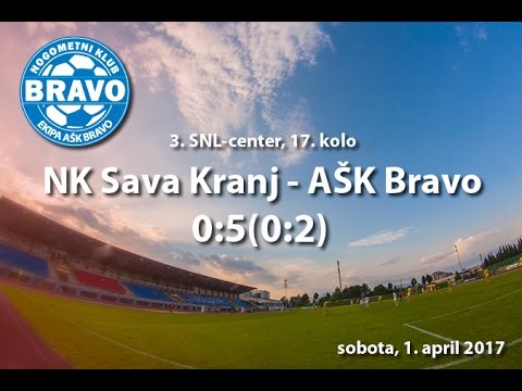 Vrhunci tekme NK Sava Kranj - AŠK Bravo , 17.  kolo, april 2017