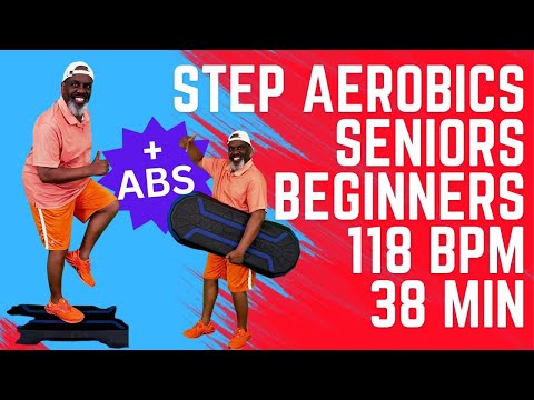 118 BPM Easy Step Aerobics: Perfect for Seniors & Beginners | 38 Min | Abs | Come Back To Step!