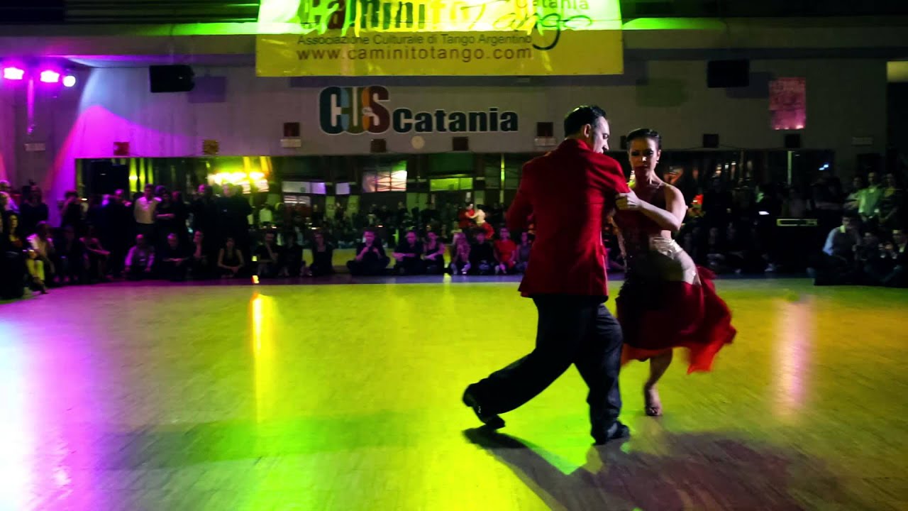 Joe Corbata y Lucila Cionci - Catania 13/12/2014 - Video 1/4