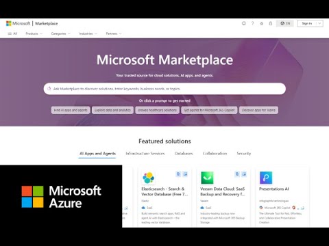 Microsoft Marketplace: Smart Discovery Microsoft Marketplace: Smart Discovery