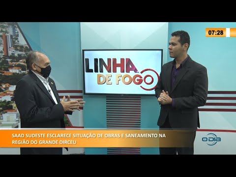 SAAD SUDESTE esclarece situação de obras e saneamento no Grande Dirceu 15 06 2021