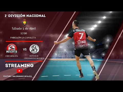 Club Balonmano Mislata - Monsolar CBM Maristas Algemesí - 1ª Nac. J26 22/23