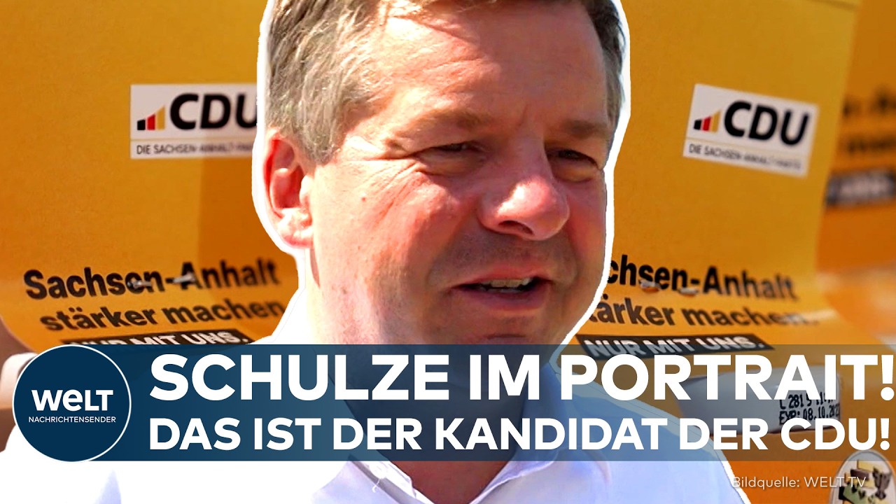 SACHSEN-ANHALT: Sven Schulze im Portrait! Das ist der Spitzenkandidat der CDU zur Landtagswahl!
