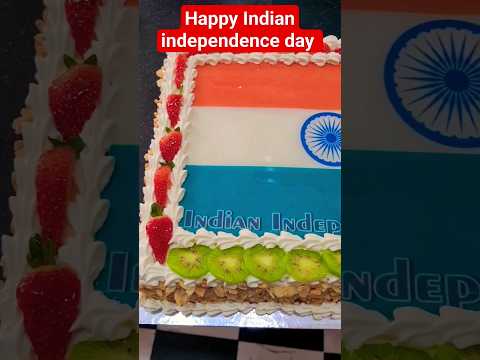 Indian independence day #shorts #fruits #cake