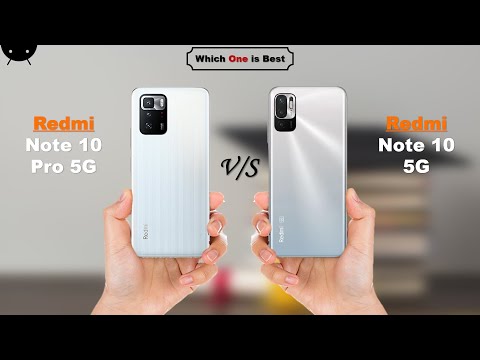 Redmi Note 10 Pro 5G vs Redmi Note 10 5G