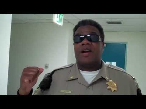 082114p4 HELL at SFGH Sheriff - Violating Hipaa? Show Me - Instead walks me OUT.