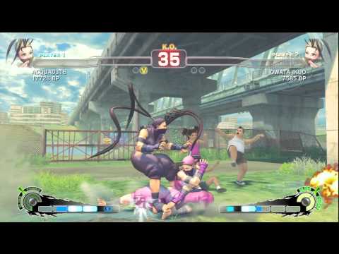 SSF4: ACQUA (Ibuki) VS OWATA IKUO (Ibuki)