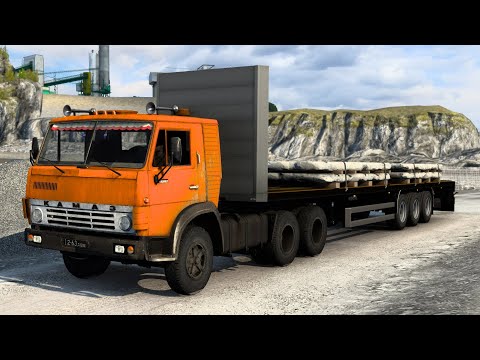 Euro Truck Simulator 2 1.45 | KamAZ 5410 | Galați-Pitești | ETS2 Mods
