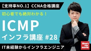 【CCNA合格講座】「ICMP」インターネット層を詳しくみる講座【インフラエンジニア基礎入門】#28