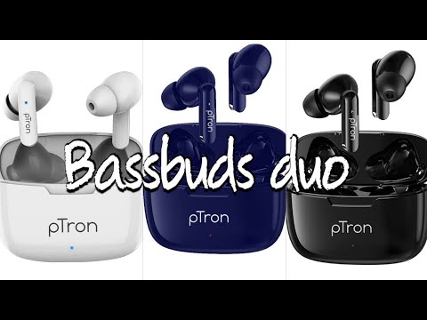 pTron bassbuds duo unboxing #shirakigamingyt