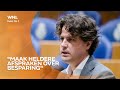 CDA-Kamerlid Henri Bontenbal: Rob Jetten moet meer tekst en uitleg geven in tv-programma’s