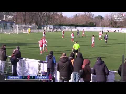 25 SLF Seconde Ligue Féminine  J10 THONON EVIAN Grand Genève / STADE DE REIMS ( SDR )