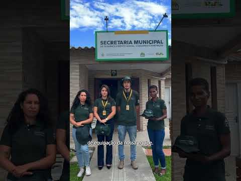 NOVOS UNIFORMES PARA A EQUIPE DO CADASTRO ÚNICO | BALNEÁRIO PINHAL