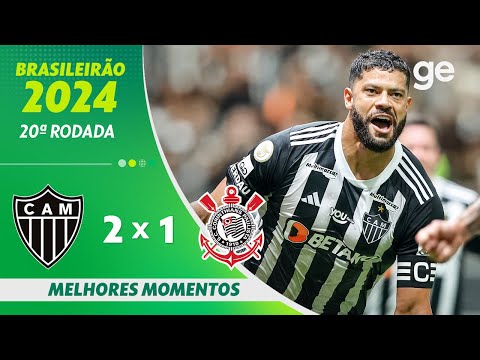 Gols e lances de Atlético Mineiro x Corinthians