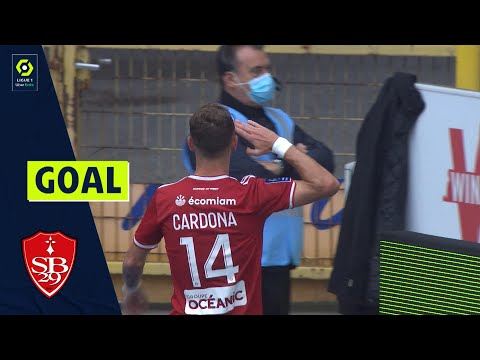 Goal Irvin CARDONA (26' - SB29) RC STRASBOURG ALSACE - STADE BRESTOIS 29 (3-1) 21/22