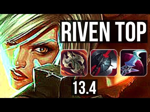 RIVEN vs CHO'GATH (TOP) | 77% winrate, 10/1/3, Legendary | EUW Challenger | 13.4