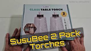 SusuBee Tabletop Citronella Torches Review 2025 | Best Outdo