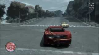 GTA IV - Boring rainy day(gameplay)