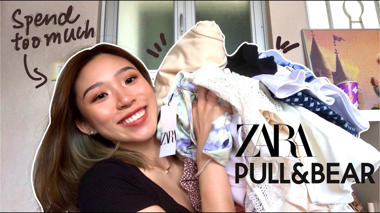 Buying my DREAM wardrobe!!!! | Summer trendy try on clothing haul(zara, pull&bear, more...