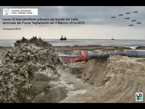 La Dragaggi srl - Ripascimento del litorale di Lignano Pineta 2015
