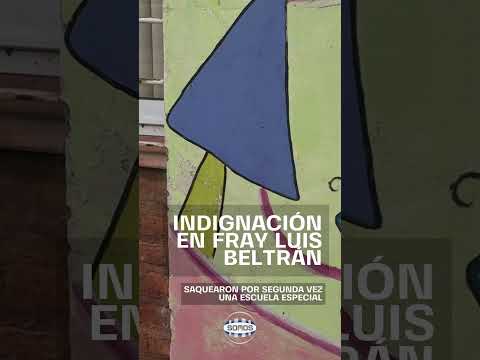 🚨 #URGENTE #BELTRÁN: SAQUEARON LA ESCUELA ESPECIAL 2115 🏫💔
