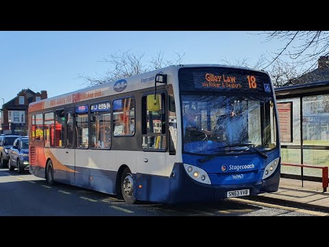 Journey on Route 18 | SN63VVB/36967 - Stagecoach North East: ADL E20D/ADL Enviro 200