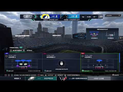 Panthers vs. Rams NextGen