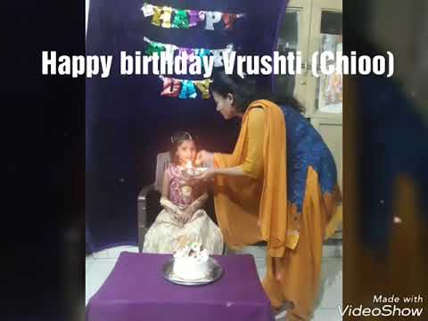 9th Happy birthday Vrushti (Chioo)