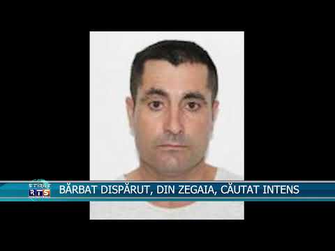 BĂRBAT DISPĂRUT, DIN ZEGAIA, CĂUTAT INTENS