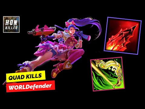 HoN Master Of Arms RIFTSHARDS with WINGBOW