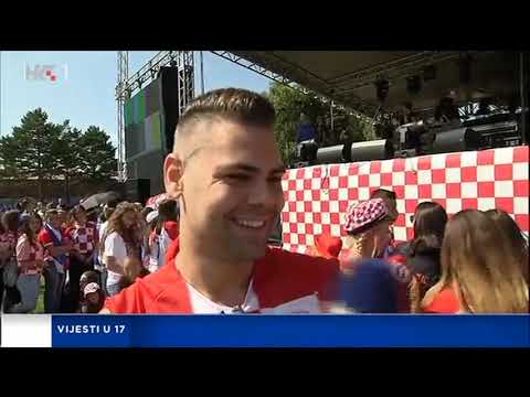 HRT: Doček za izbornika Dalića u rodnom Livnu #2