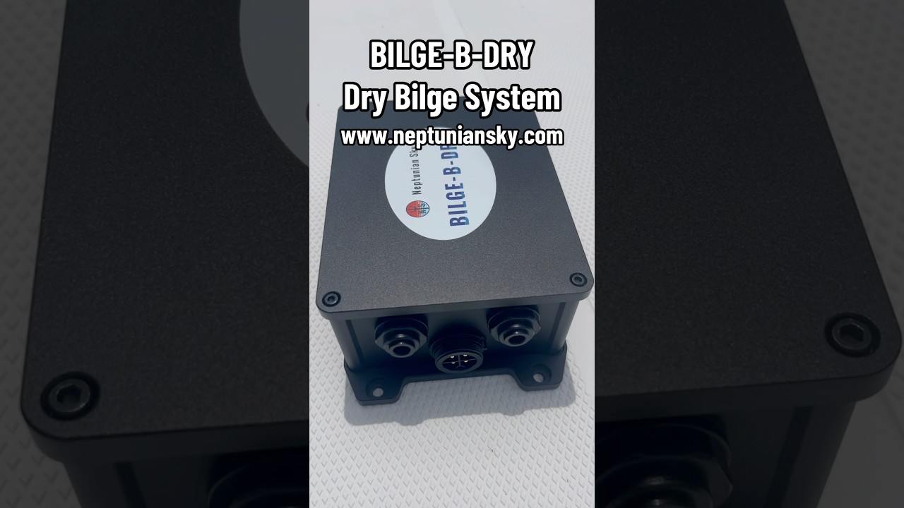 BILGE-B-DRY single pump is the solution you have been looking for to remove all your bilge water!